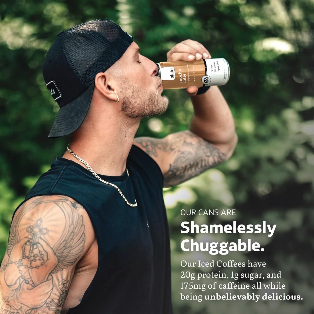 image:imageSlate Milk High Protein Milk Shakes Neapolitan Variety Pack Classic Chocolate Classic Strawberry French Vanilla Lactose Free 20g Protein1g Sugar100 Calories12g Net Carbs 11 fl oz12 CansEnergy Variety Pack